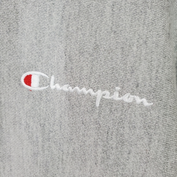 Champion Reverse Weave Heathered Gray Crewneck Pullover Sweatshirt Size 2XL NWT - Picture 3 of 12